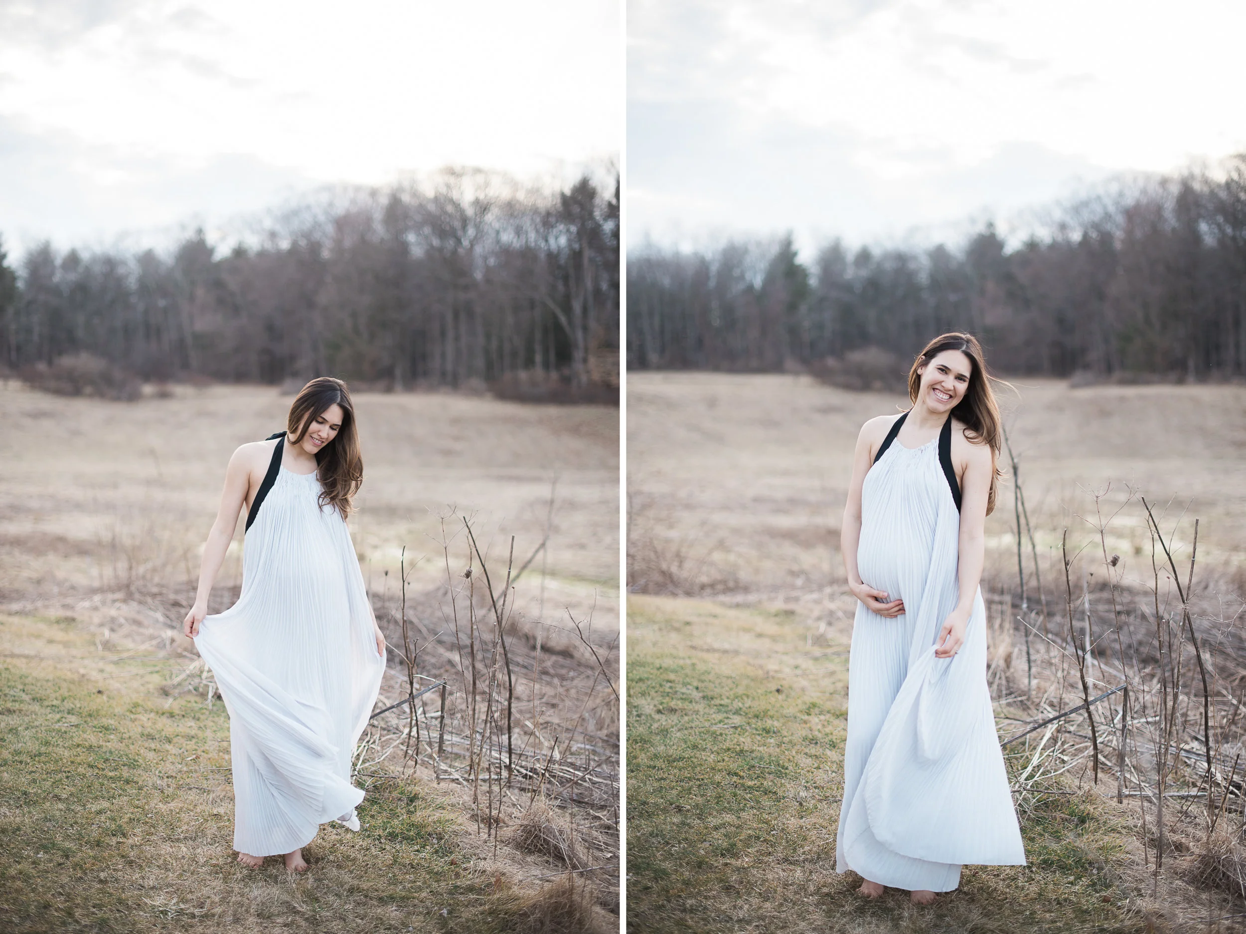 A Spring Maternity Session In The Berkshires | New England Portrait Photographer