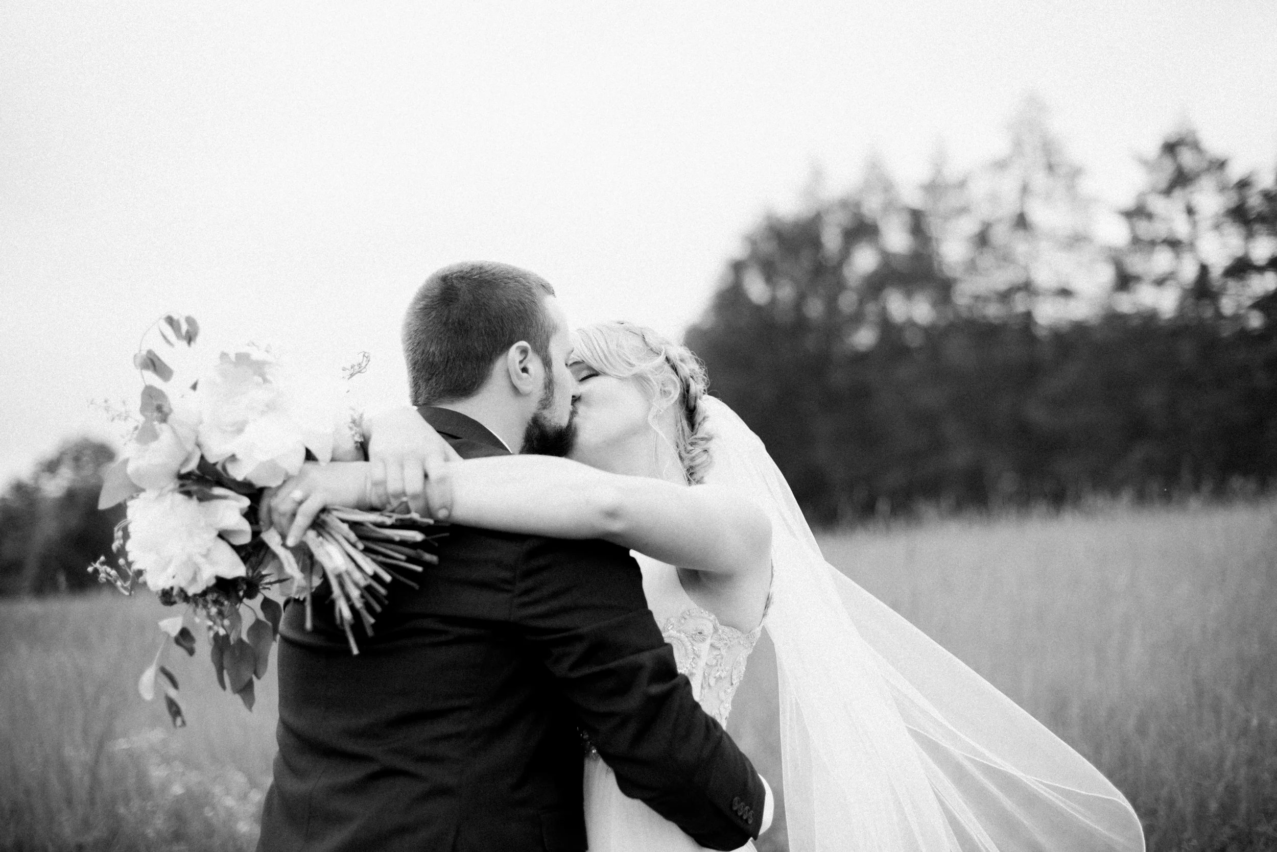 Romantic wedding photography