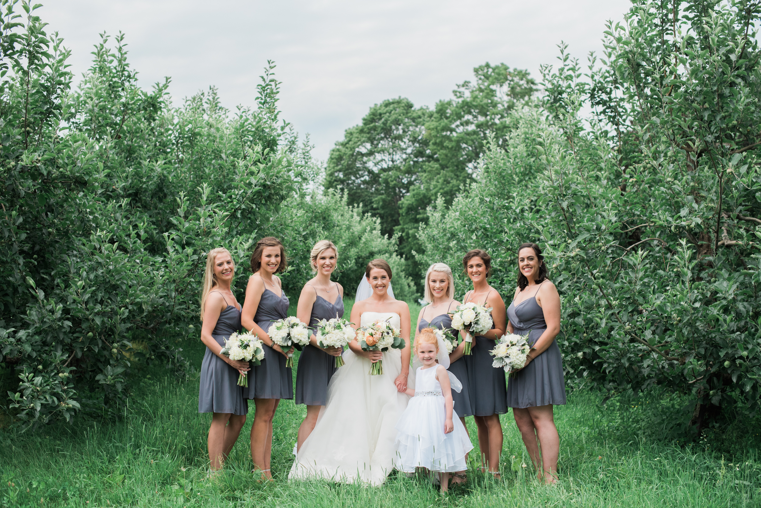 Apple Orchard Wedding Photography