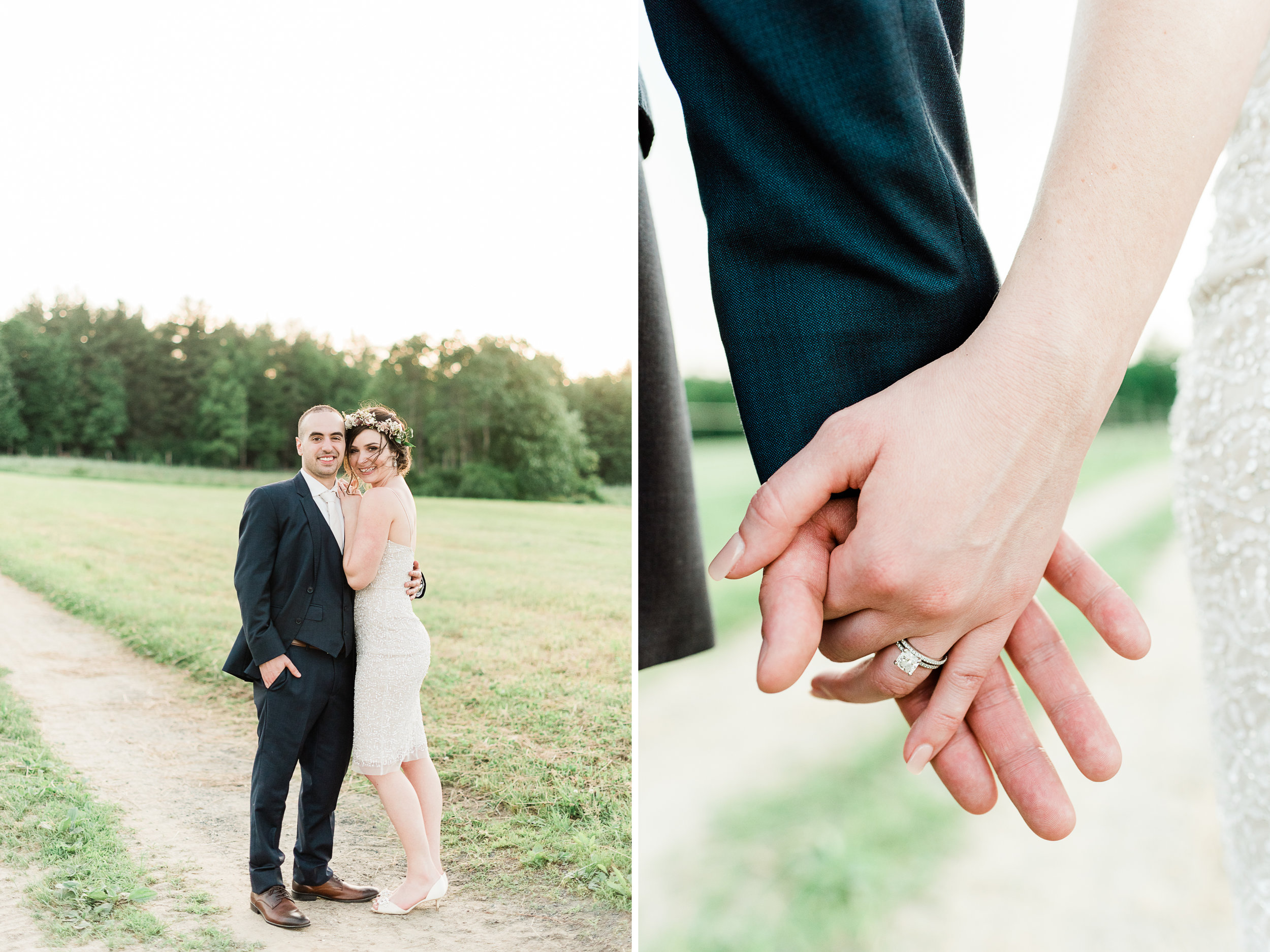 Bride and Groom in Massachusetts