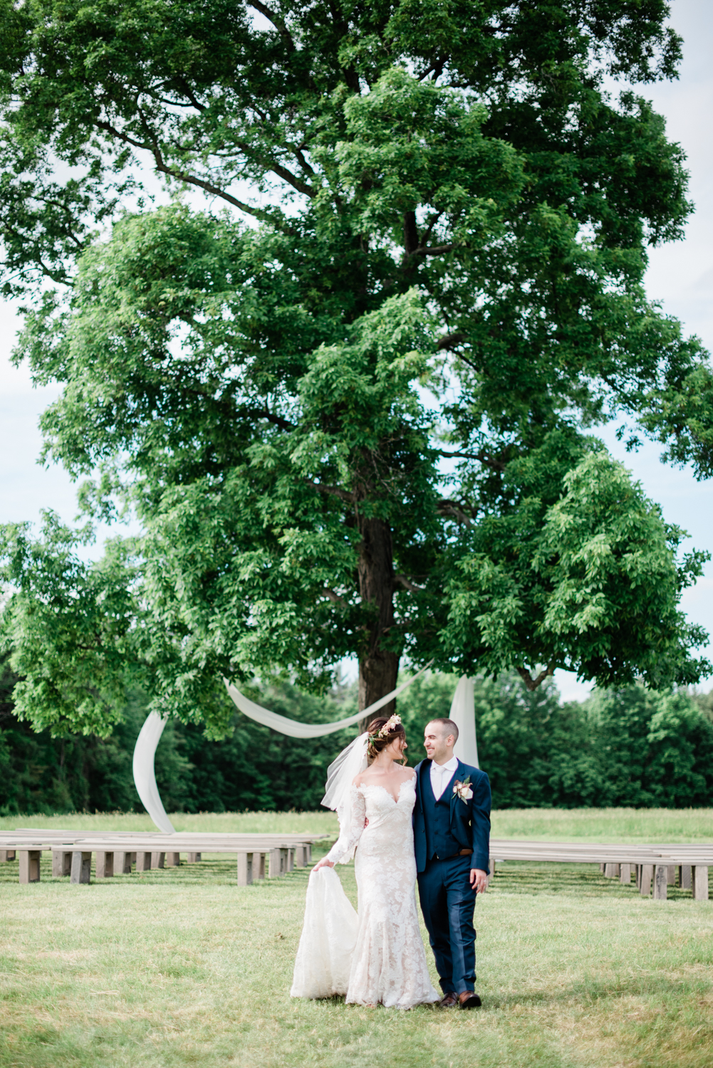 Elegant wedding photography near Amherst MA