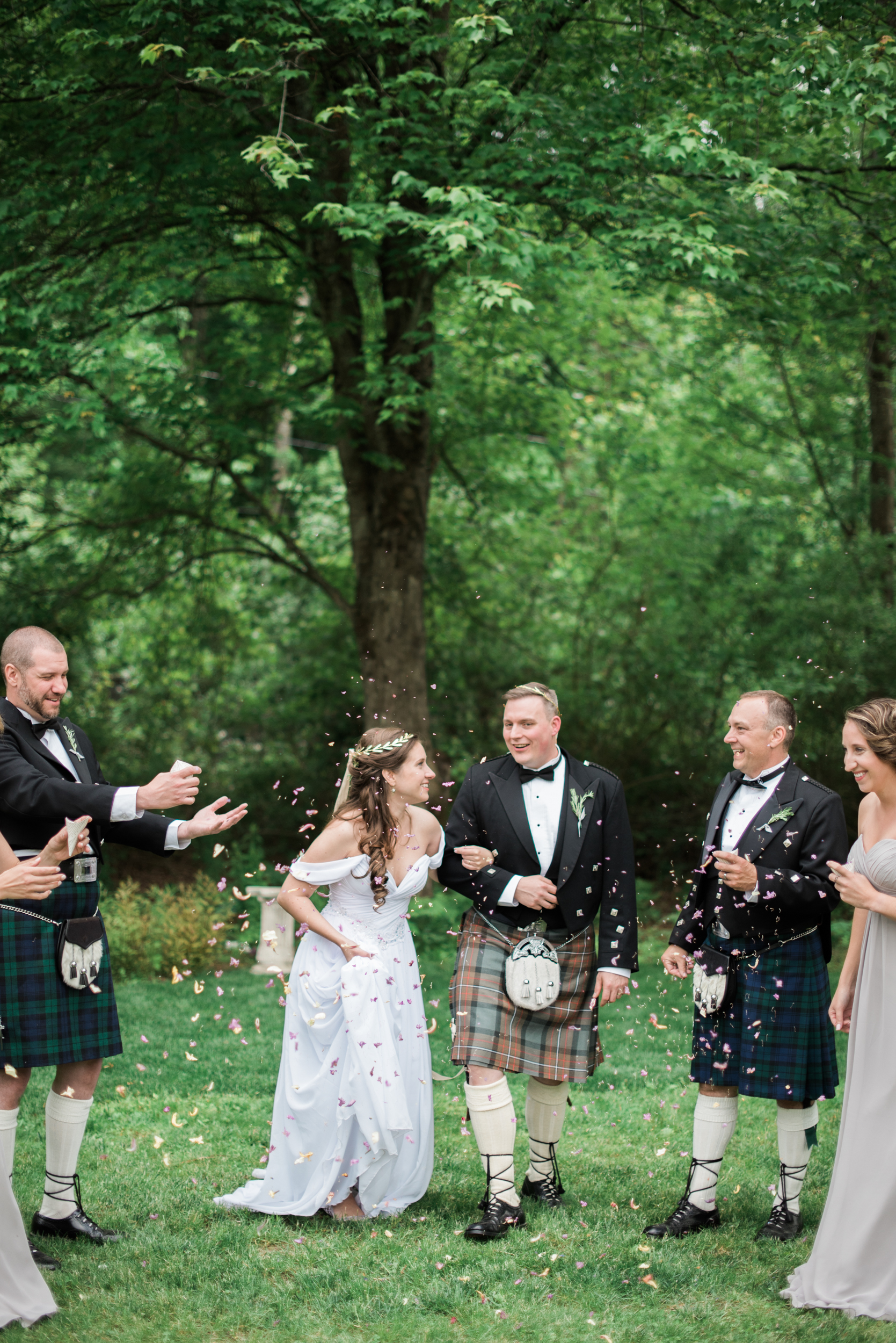 Amherst MA Backyard Wedding