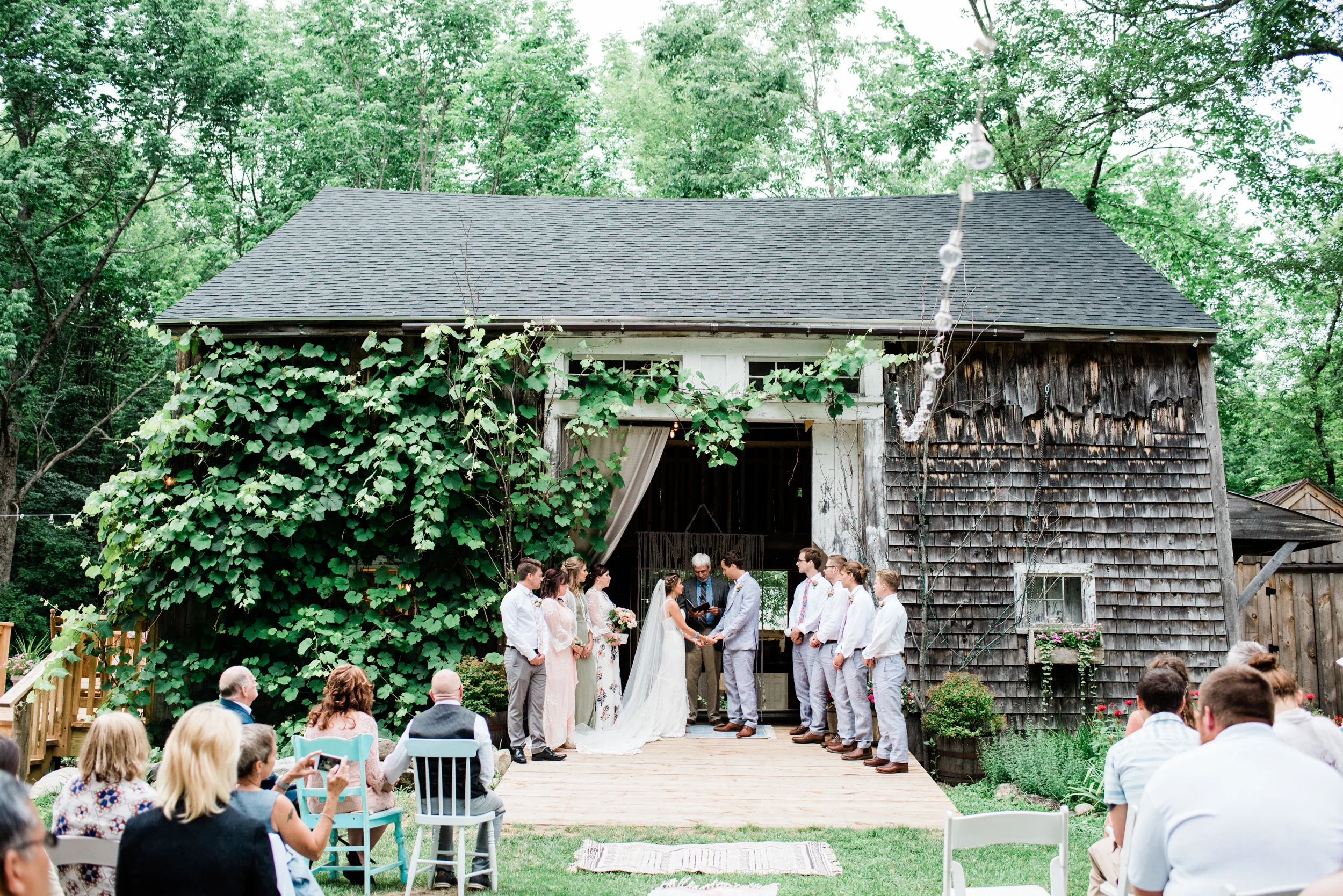 Lexi &amp; Jeremiah's Wedding at Caswell Farm in Maine | Maine Wedding Photography