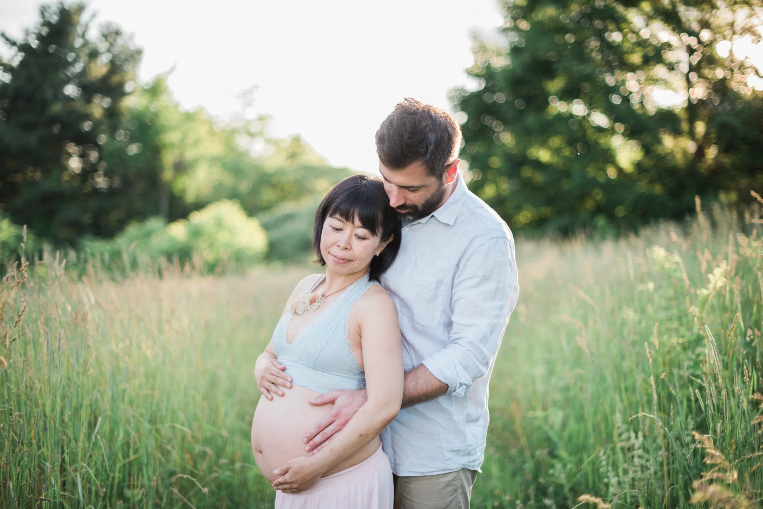 A Midsummer Maternity Session | New England Portrait Photographer 