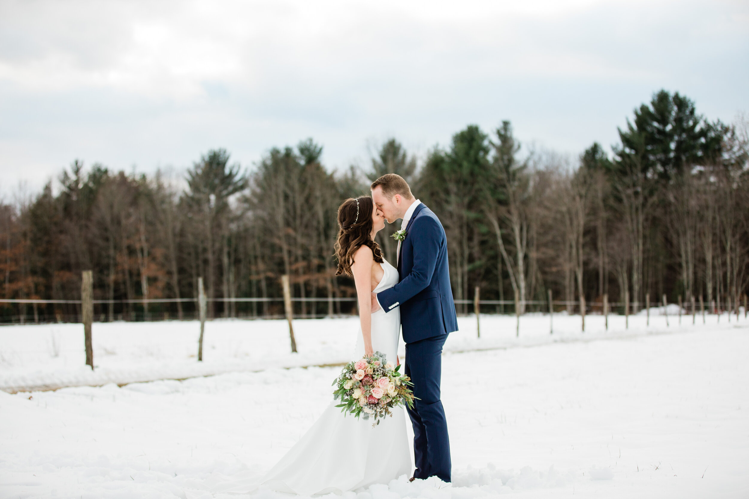 Winter New England Weddings