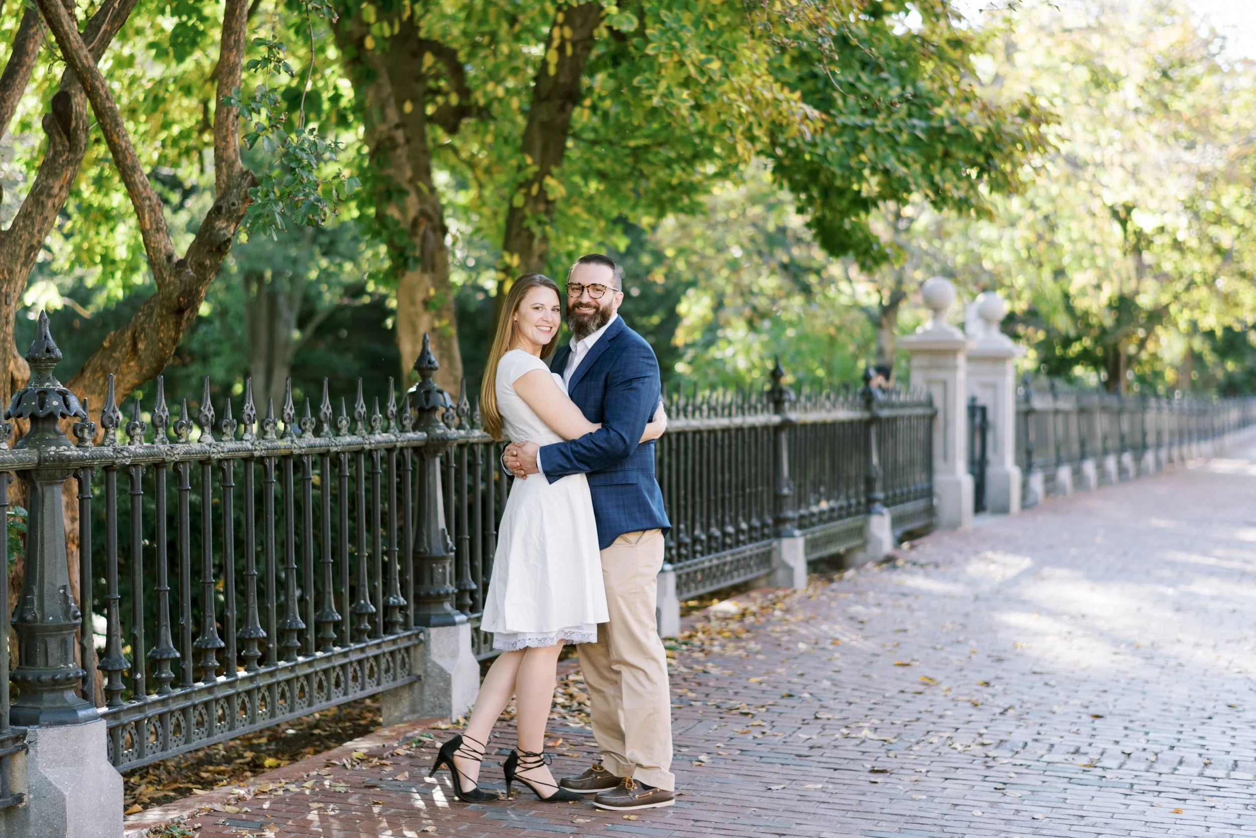 Christine &amp; Keith | Boston Public Garden Engagement Session