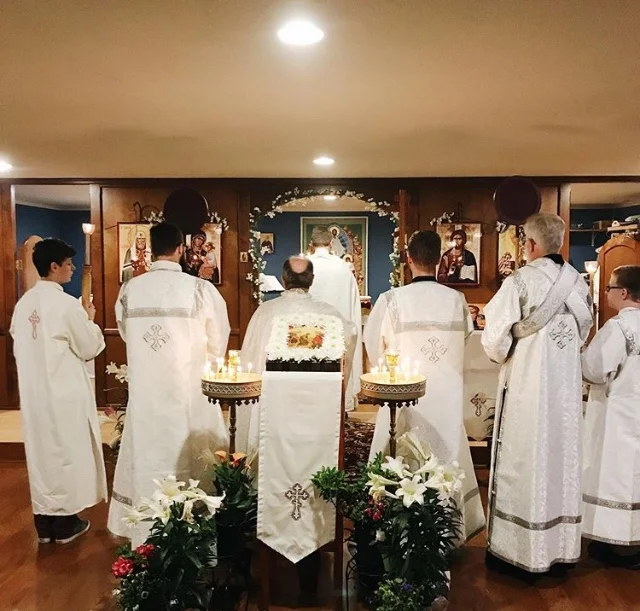 Holy Week and Pascha at St Tikhon