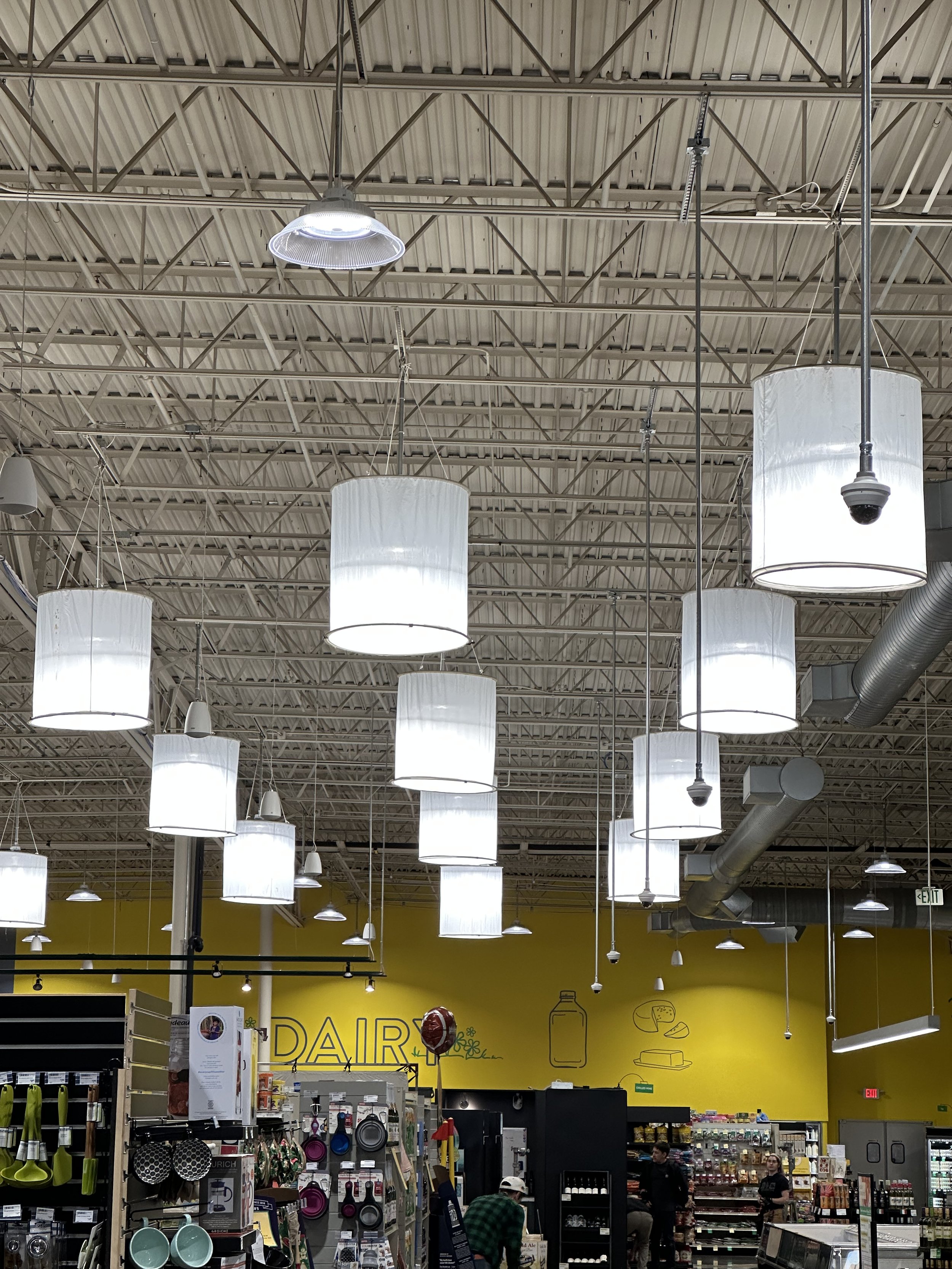 Spacelight adaptors for supermarket 