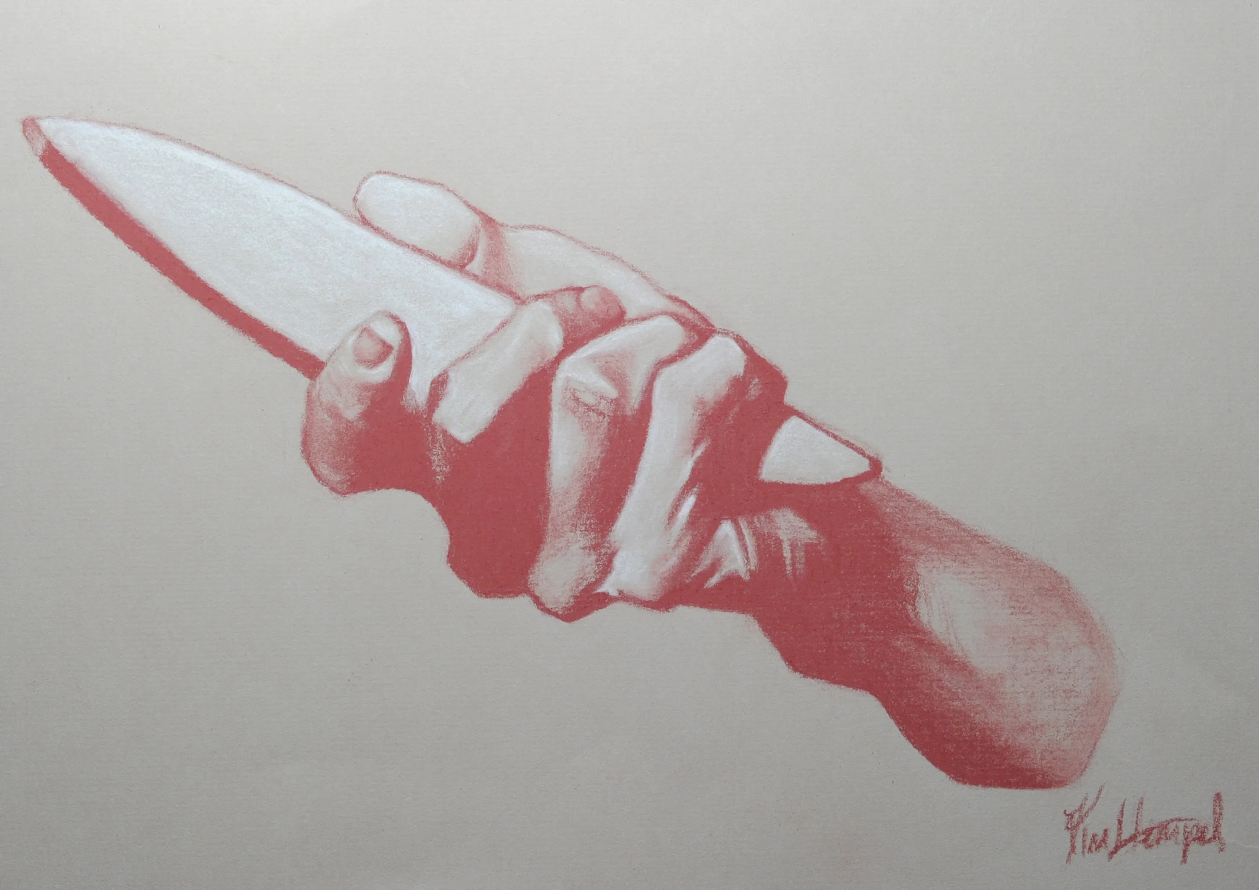 Hand Study - Knife