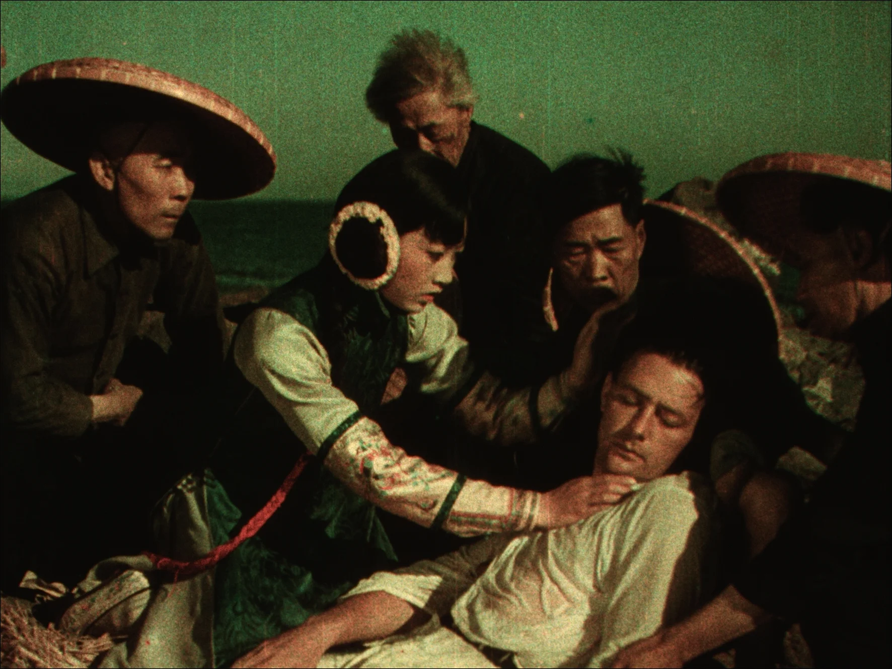 Anna May Wong in the two-strip Technicolor feature The Toll of the Sea (1922)