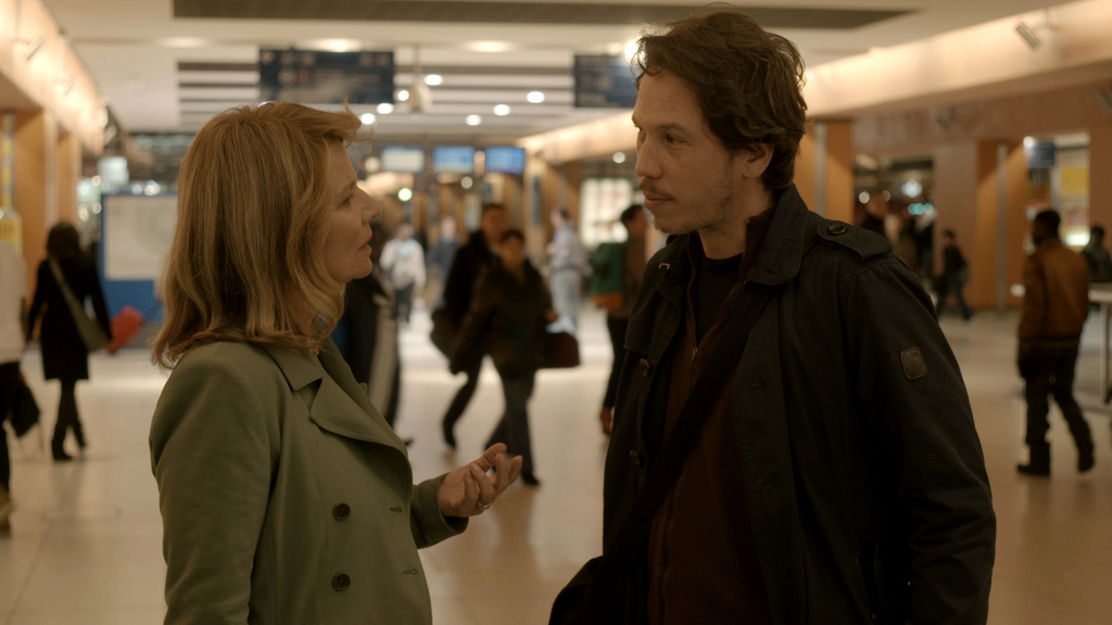 French star Nicole Garcia plays a professor who develops a relationship with a sociology student (Reda Kateb) in Claire Simon's Gare du Nord