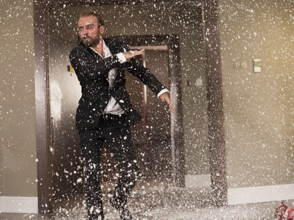 Richard Dormer in Skolimowsi's latest film, 11 Minutes.