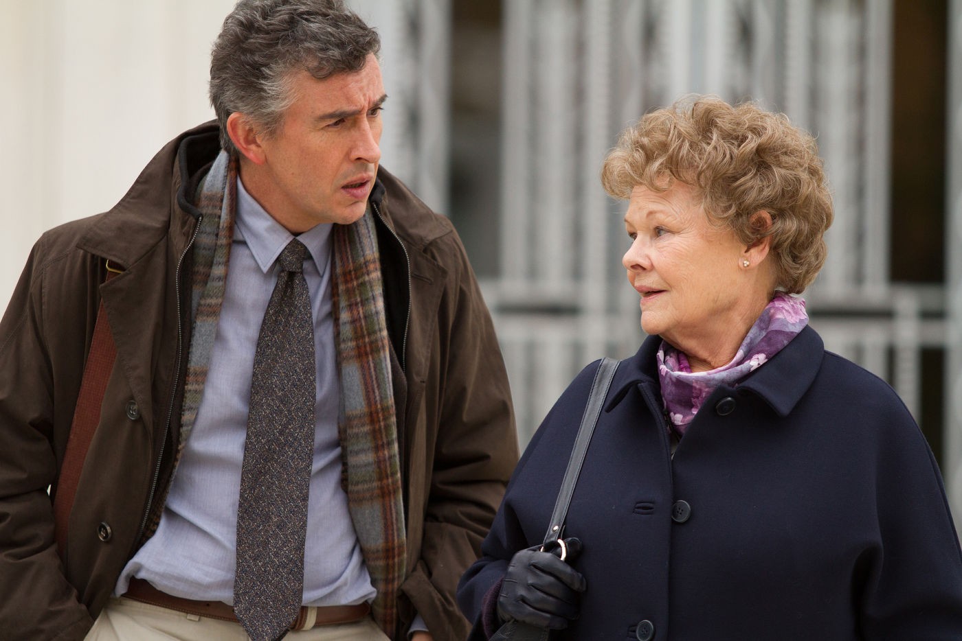 Steve Coogan and Judi Dench in Philomena