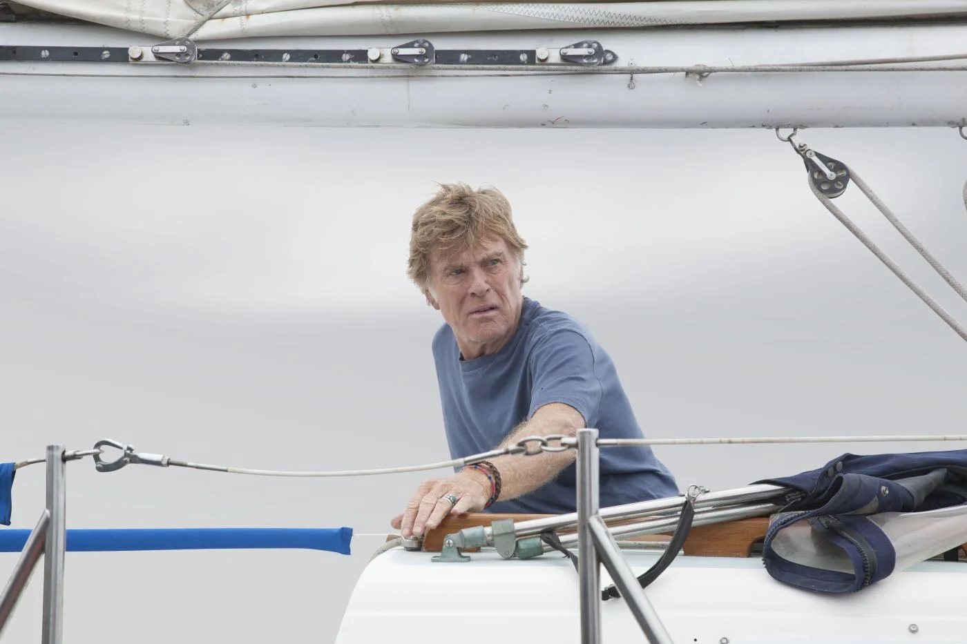 Robert Redford wages a solitary battle against the sea in All Is Lost