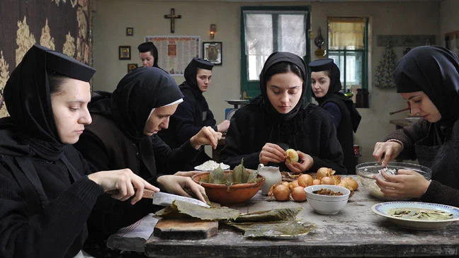 The isolated setting of the religious order at the center of Cristian Mungiu's Beyond the Hills