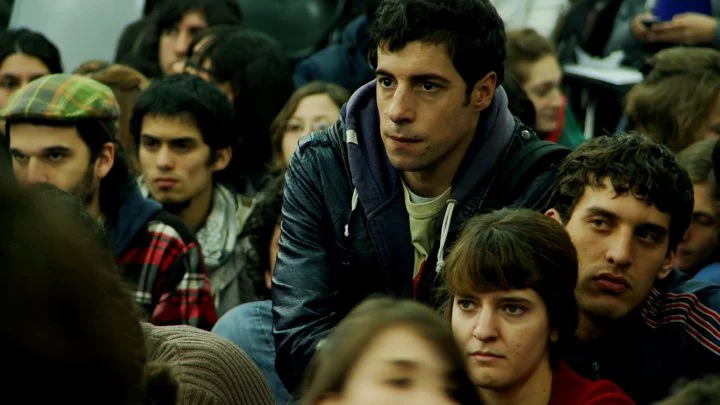 Esteban Lamothe as Roque, the title character in Santiago Mitre’s El estudiante