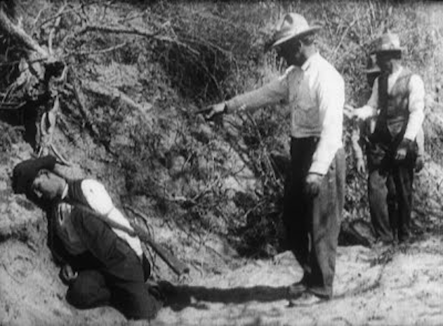 Ammunition Smuggling on the Mexican Border (1914) reveals attitudes towards Mexican-Americans at the time