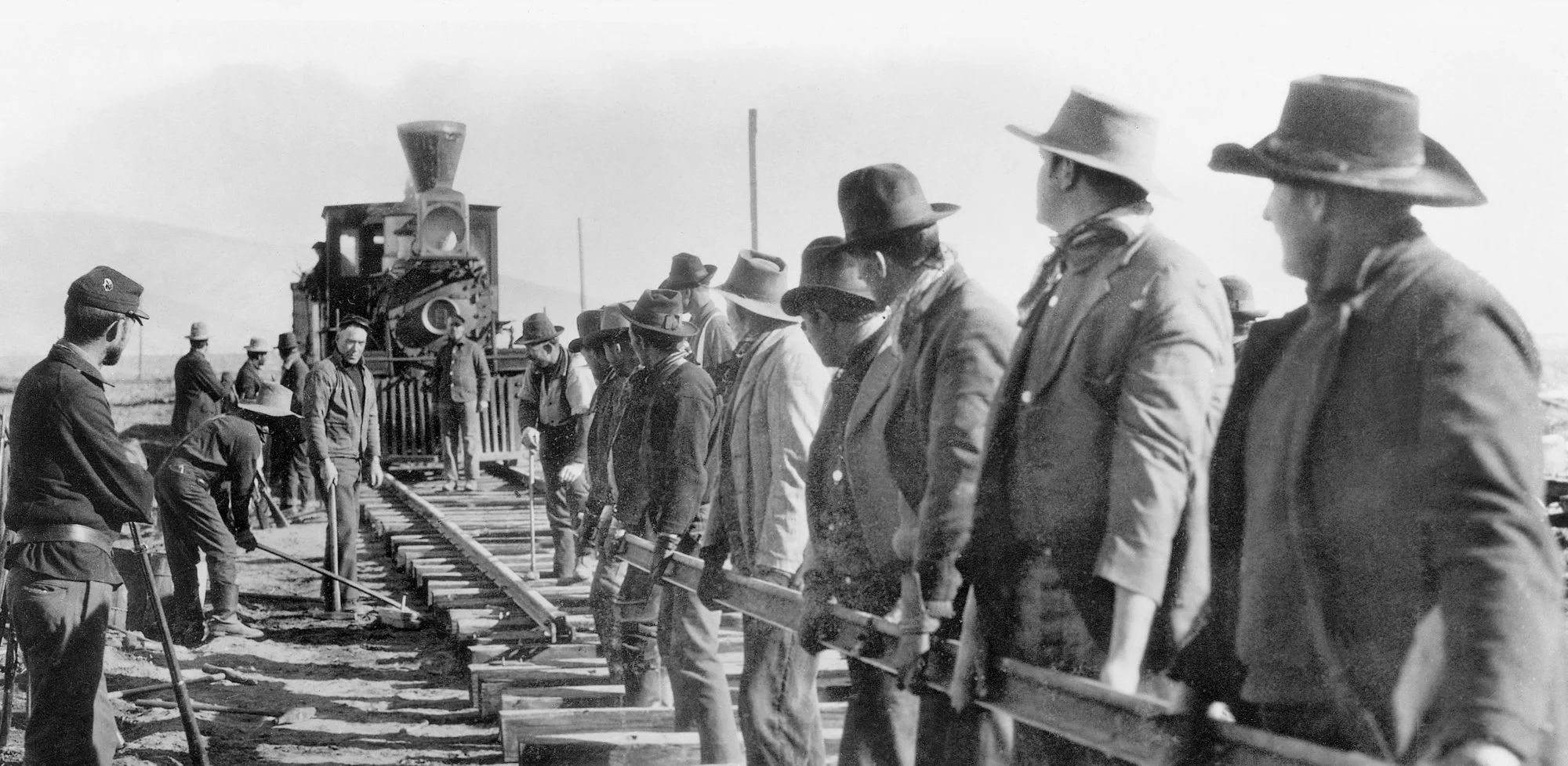 The Iron Horse is John Ford's epic about creating a transcontinental railroad
