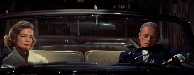 Richard Widmark and Lauren Bacall in The Cobweb