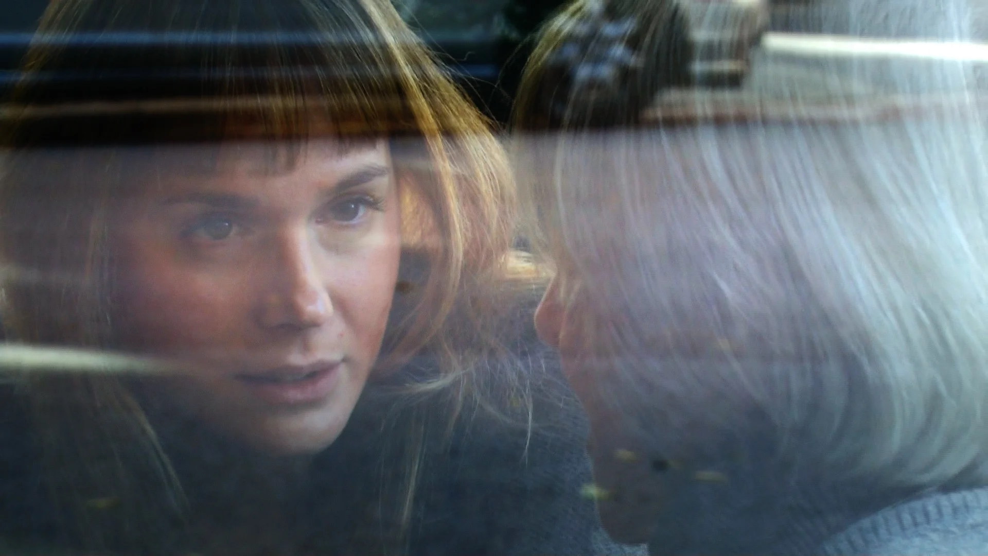 Mireia (Mireia Iniesta) faces Rosa (Rosa Delor Muns) in José Luis Guerín's The Academy of the Muses. All images courtesy of Grasshopper Film.