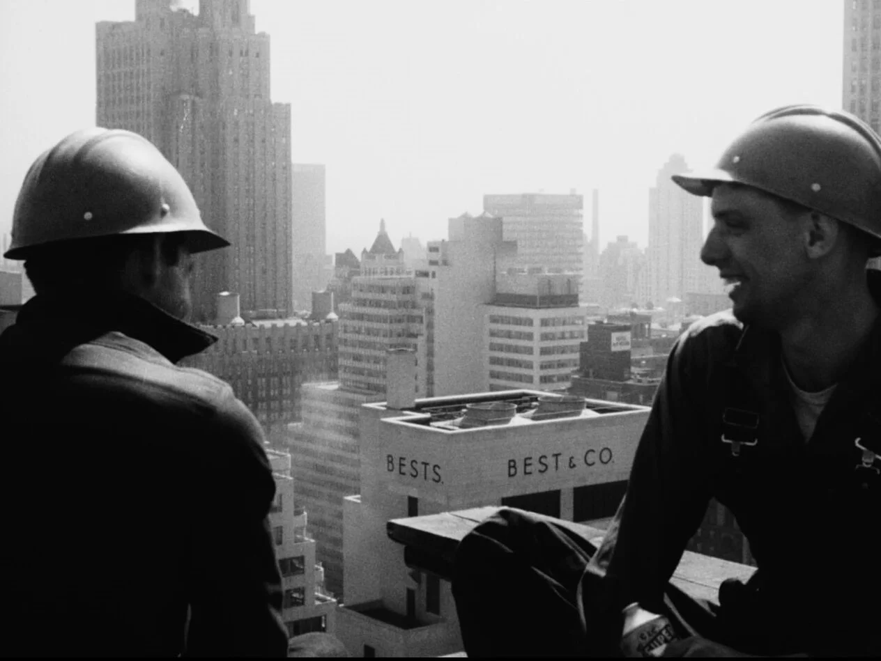 Shirley Clarke’s documentary Skyscraper (1961).