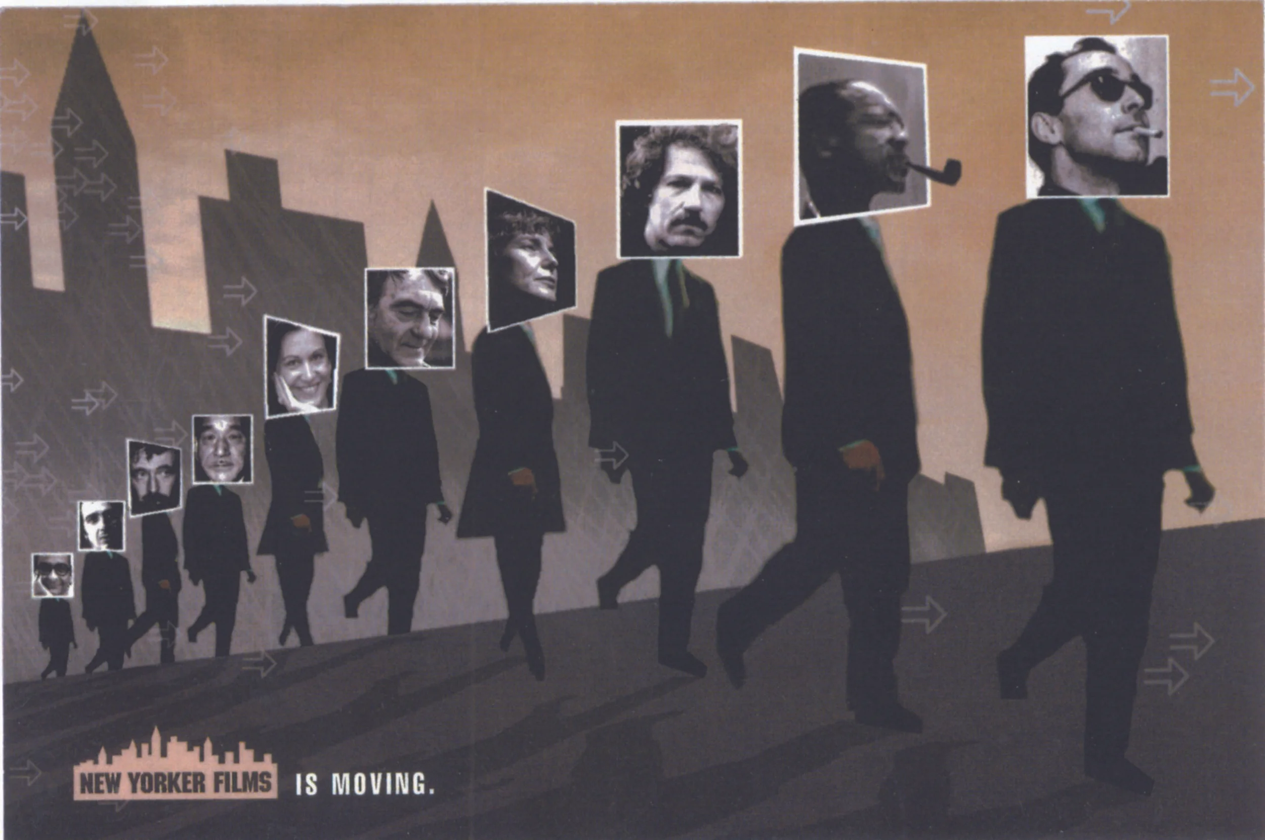 Announcement for New Yorker Films’ move to a new office.