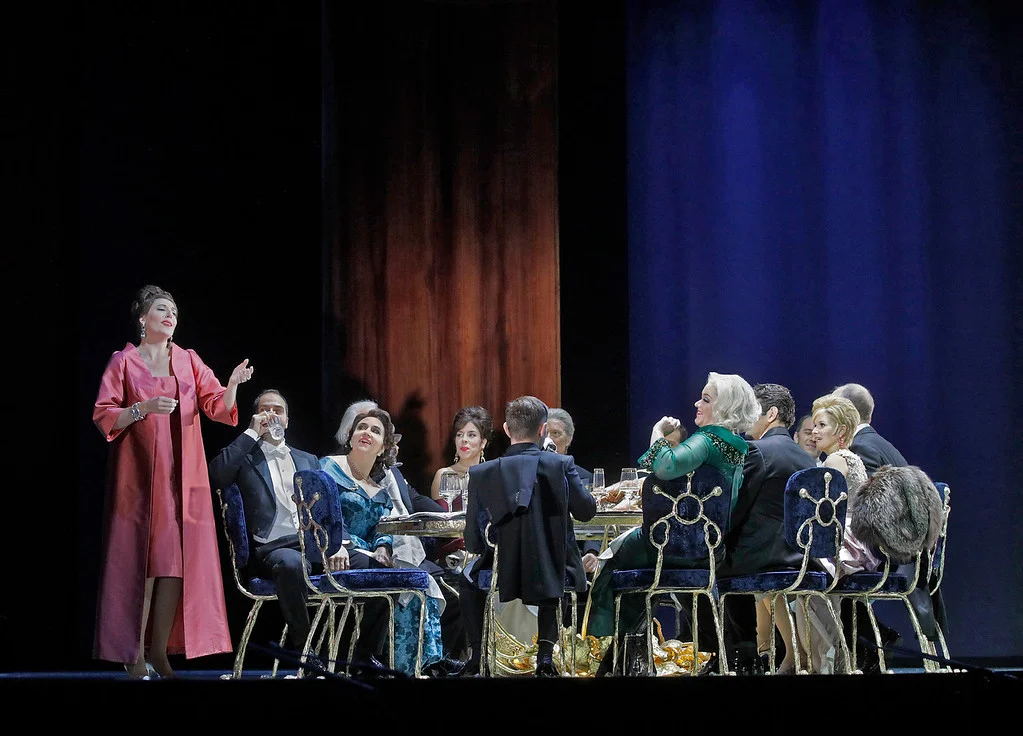 After a genteel beginning, decorum eventually breaks down among partygoers in The Exterminating Angel .