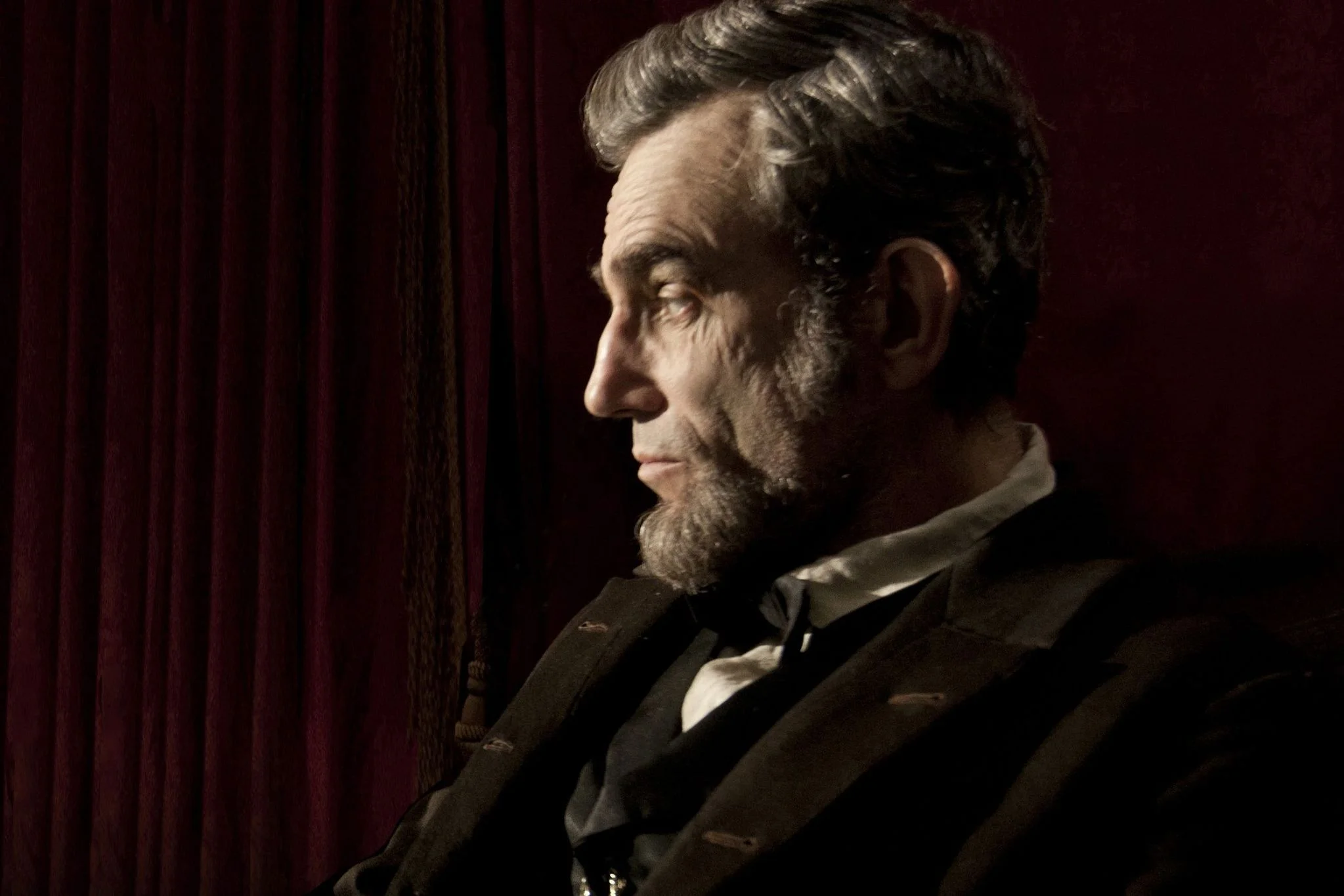 Day-Lewis as President Lincoln in Steven Spielberg's Lincoln (2012).