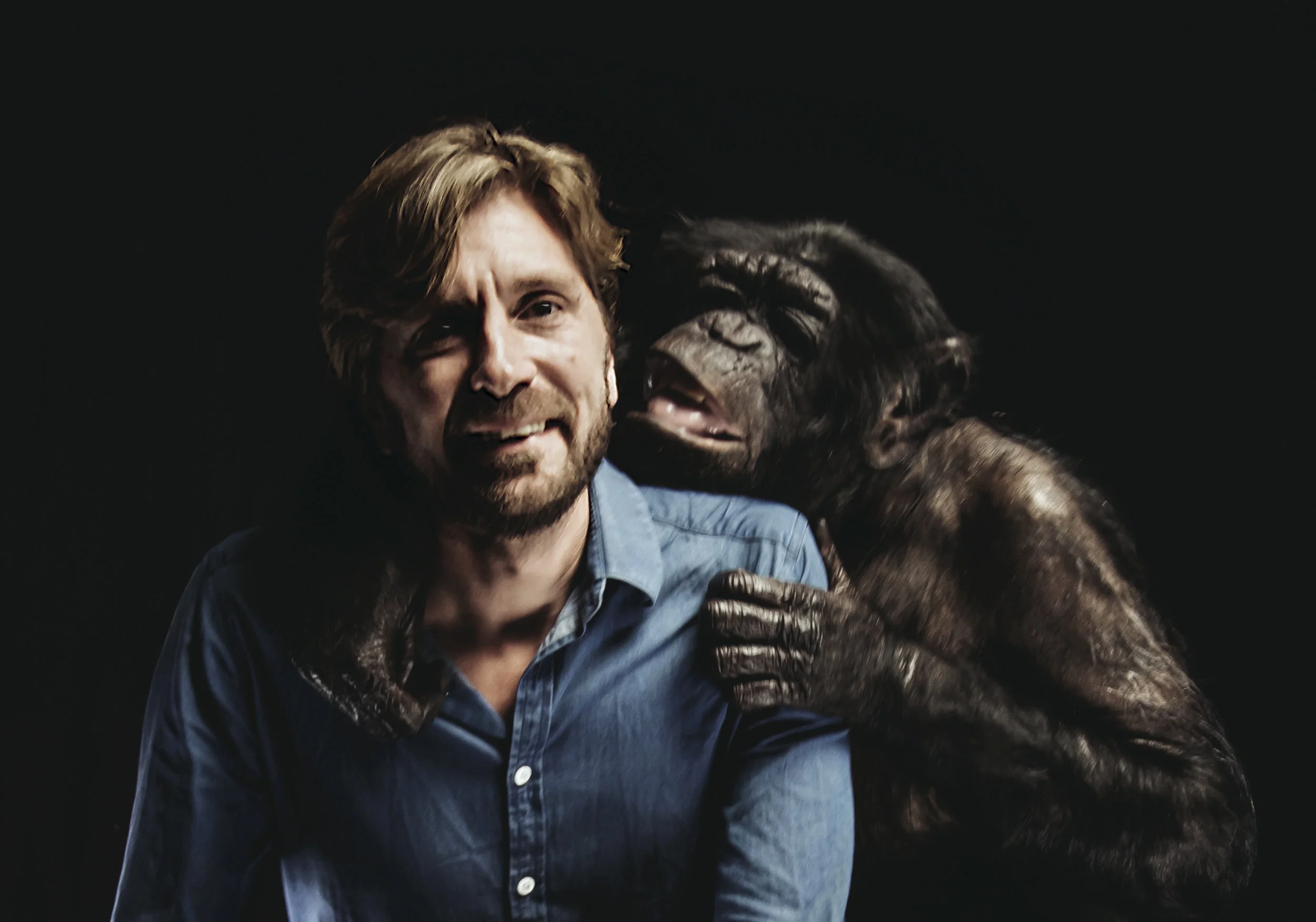 Director Ruben Östlund on the set of The Square .
