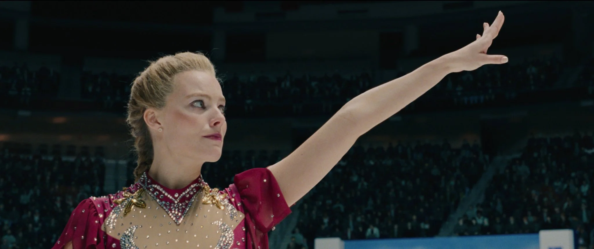 Margot Robbie as Tonya Harding.