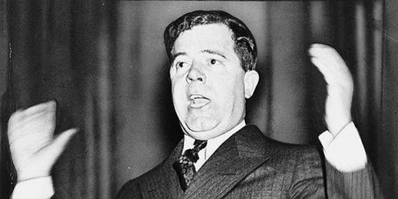 Huey Long (1893 –1935), speaking as a U.S. Senator.