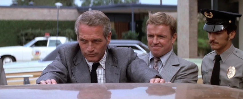 Lew Harper (Paul Newman) gets a warm welcome to Louisiana in The Drowning Pool .