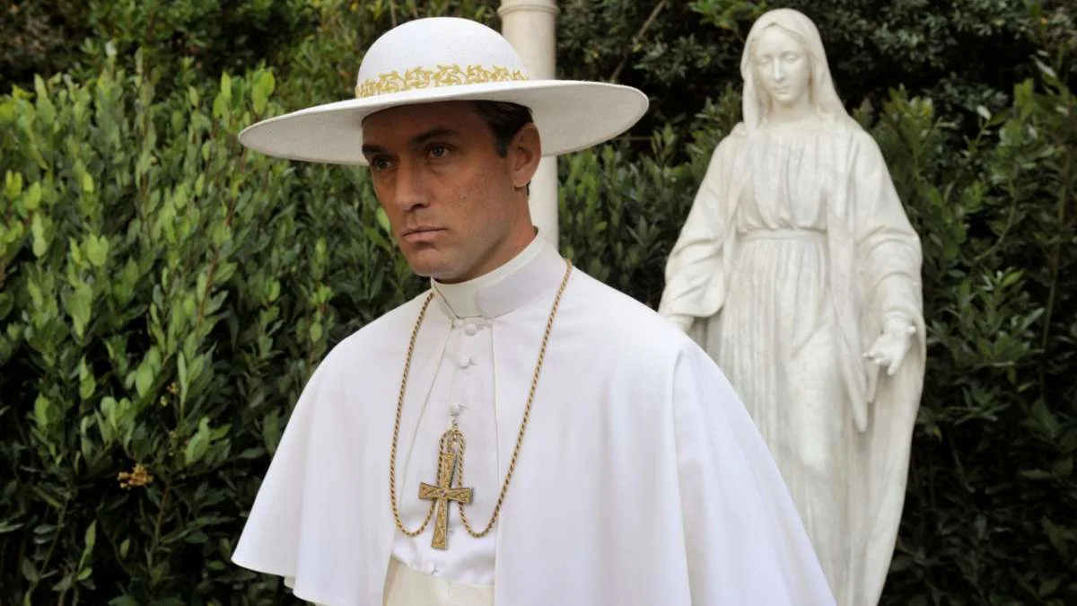 Jude Law as the Pope in The Young Pope