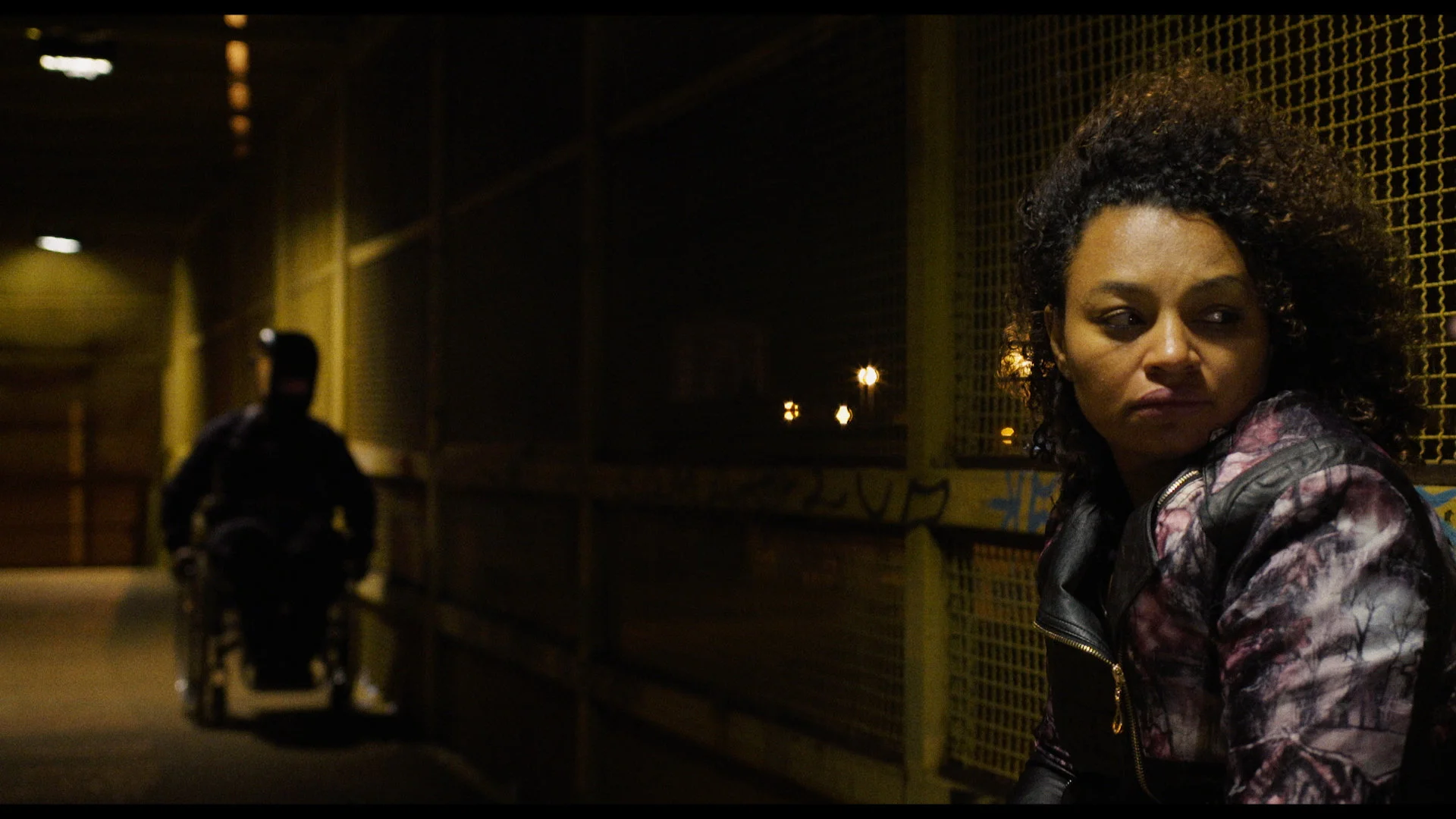Andreia Vieira plays ex-convict and single mom Andreia in Once There Was Brasília .