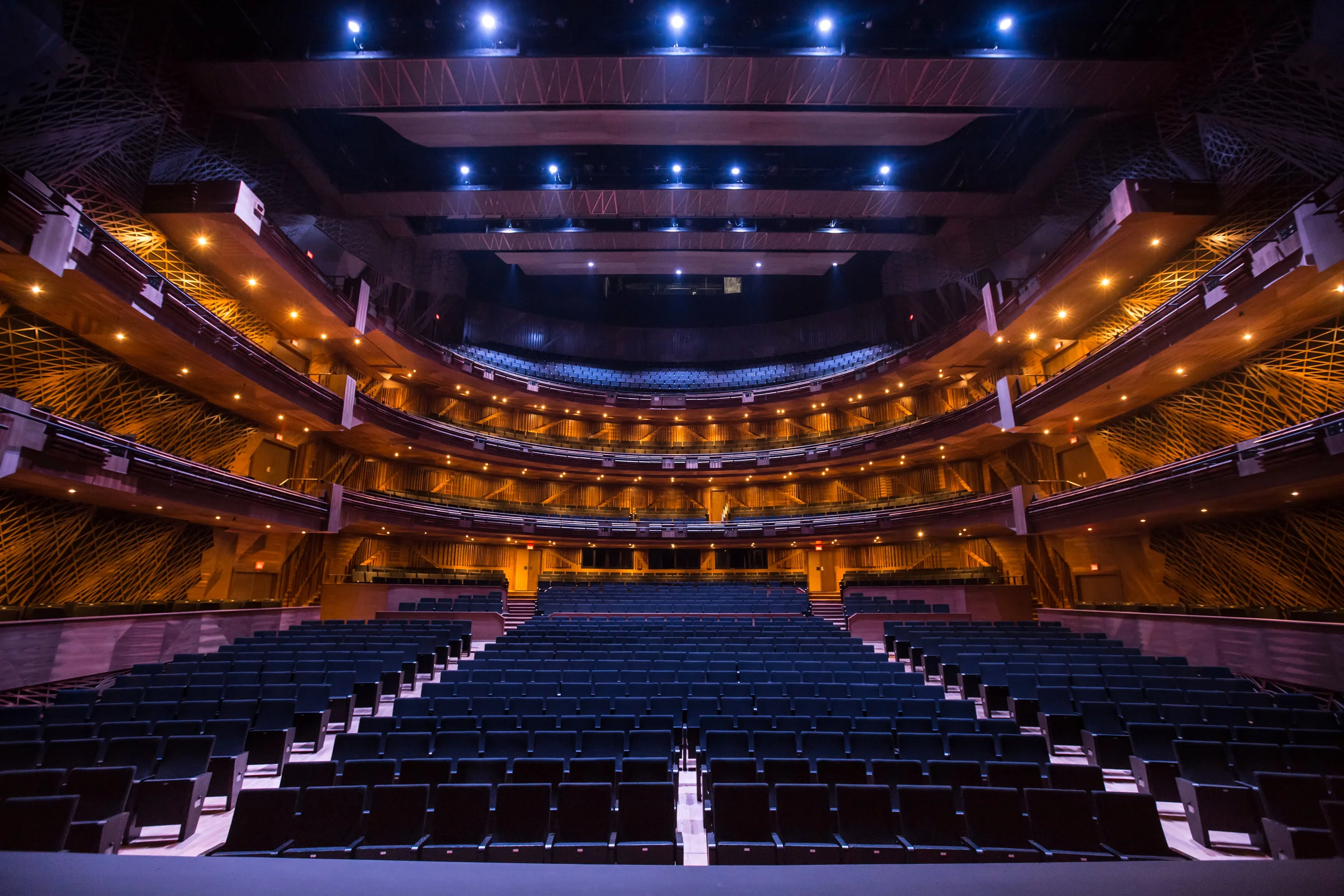 Placido Domingo Auditorium in the Scenic Arts Complex in the Centro Cultural Universitario
