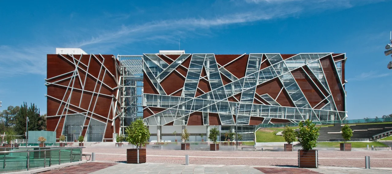The Juan Jose Arreola Library in the Centro Cultural Universitario, Guadalajara.