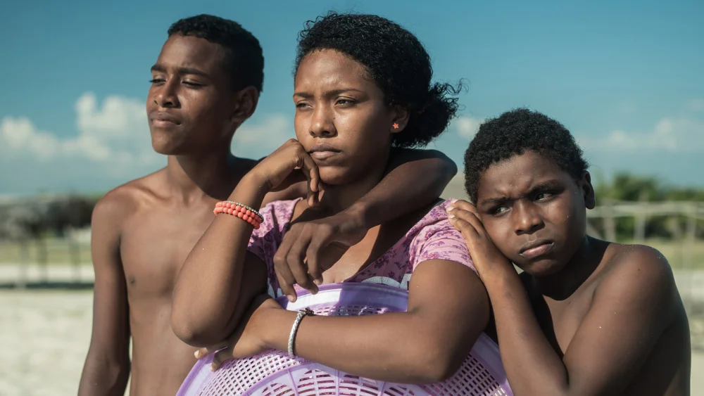 La negrada showcases the key colors and images of this vibrant coastal society.