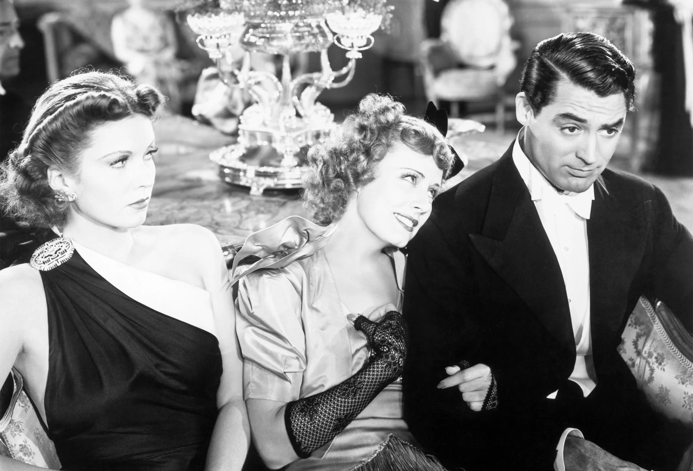True romance can't be denied: Jerry (Cary Grant) and Lucy (Irene Dunne) reconcile just in time at the conclusion of McCarey's The Awful Truth.