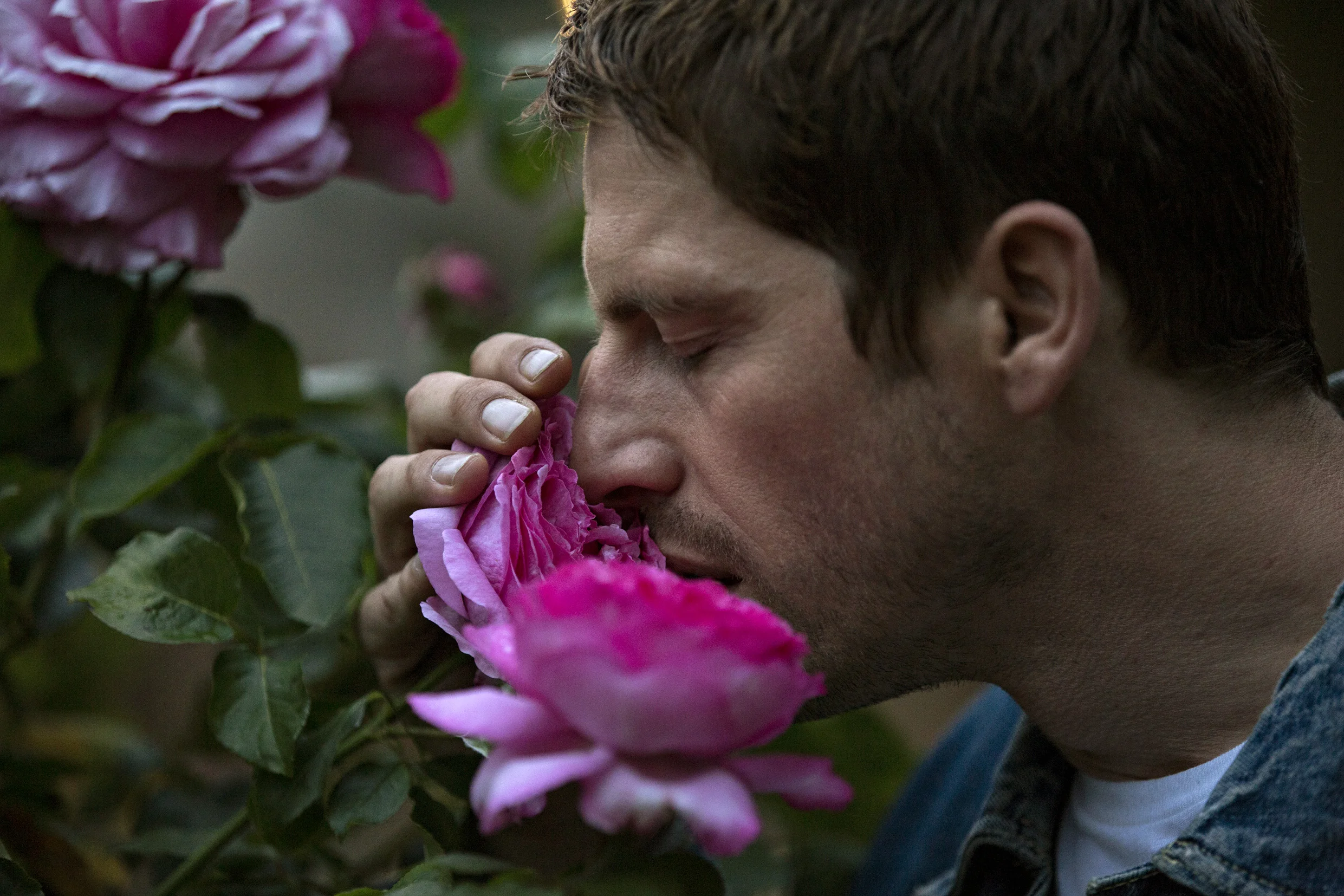 Honoré’s films evoke the body’s senses. Jacques seeks the sensual world through touch and smell as time fades in Sorry Angel .
