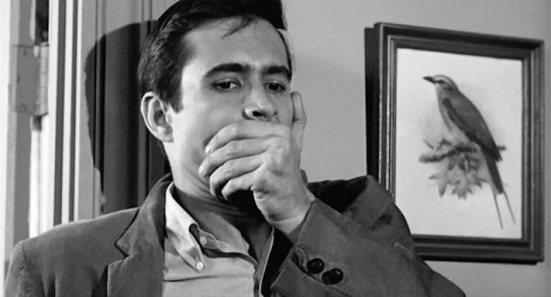 Tony Perkins in Psycho.