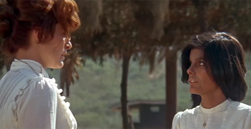 Susan Clark as Dr. Elizabeth Arnold, the superintendent of the reservation, and Katharine Ross as Lola.