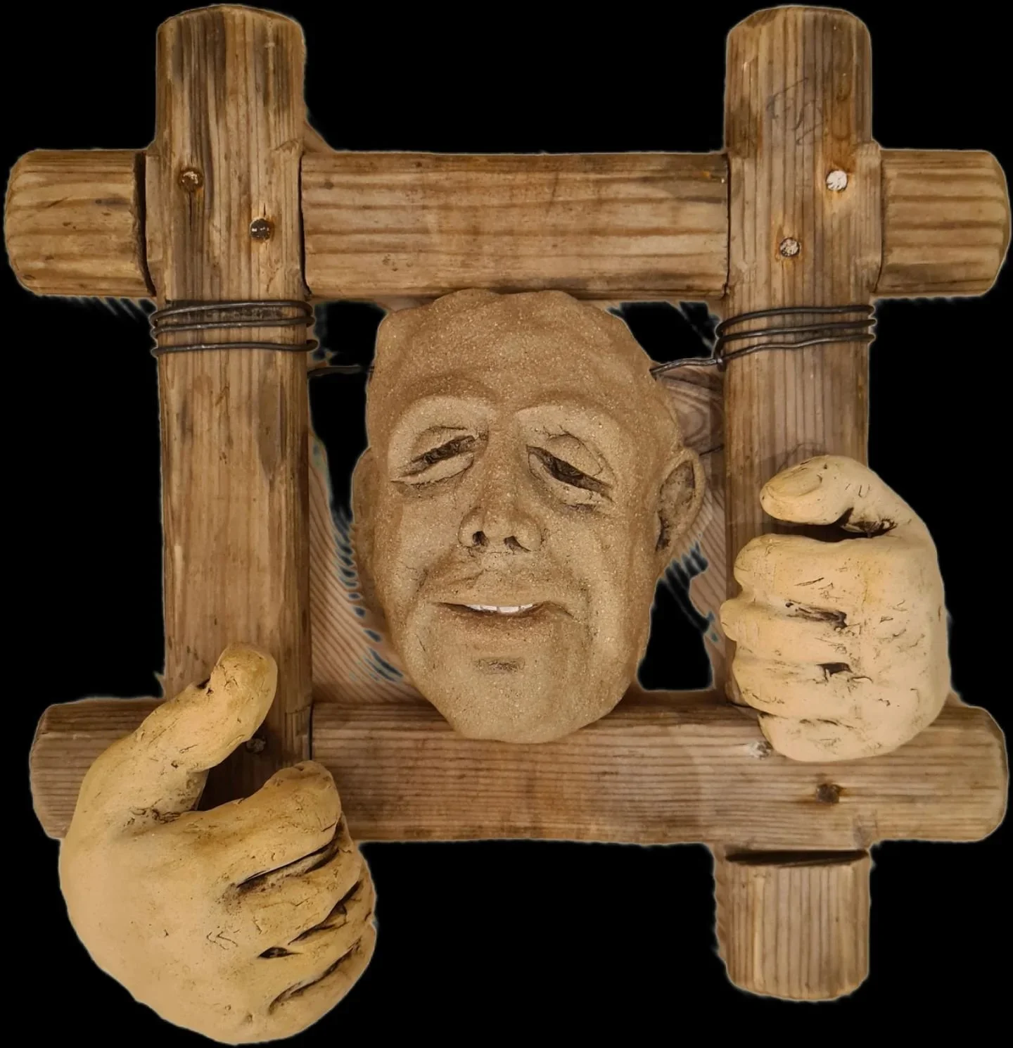 Not only framed....
#driftwood #stoneware #clay #figurative #sculpture #art #face #head #oneofakind #konstiharryda #konstriket #svenskakonstnarsforbundet