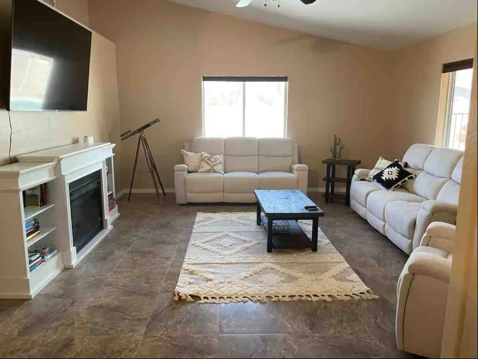 Salt River Getaway - Living Room - Couch