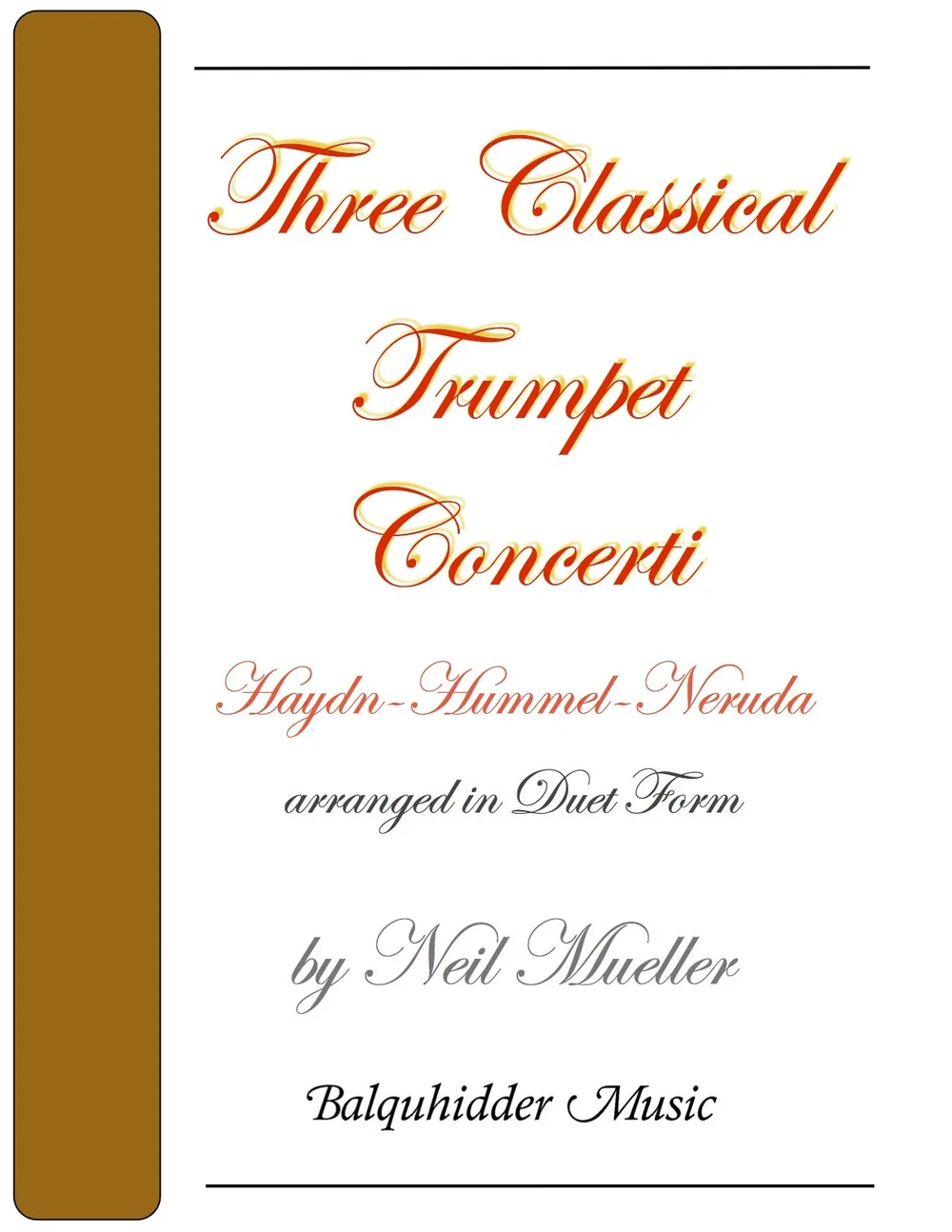 Three Classical Concerti Glen Lyon Books Music balquhidder music glen lyon books