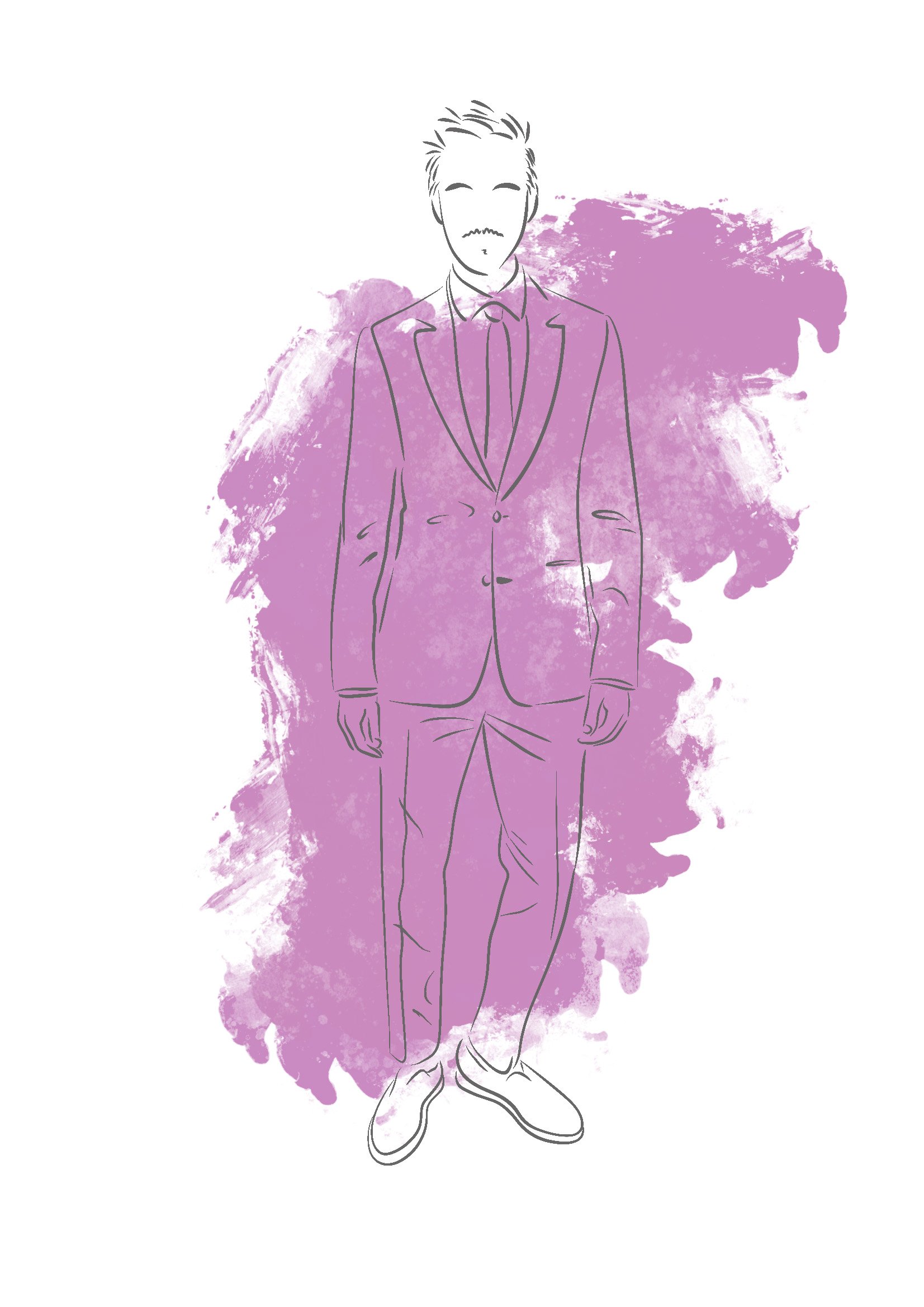 Dan Stevens in Paul Smith