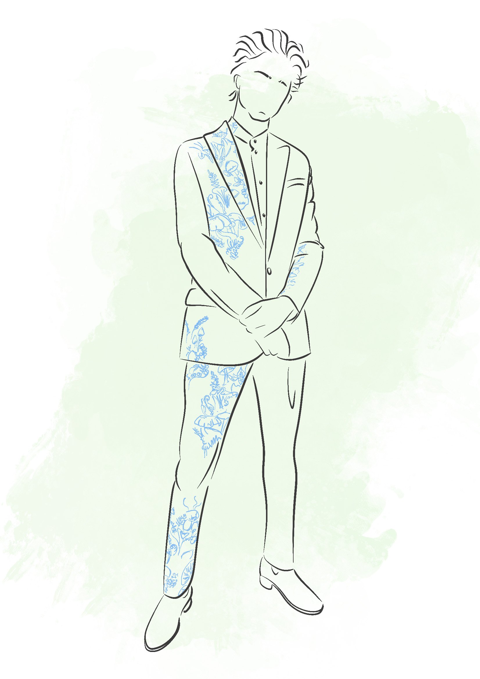 Timothee Chalamet in Stella McCartney
