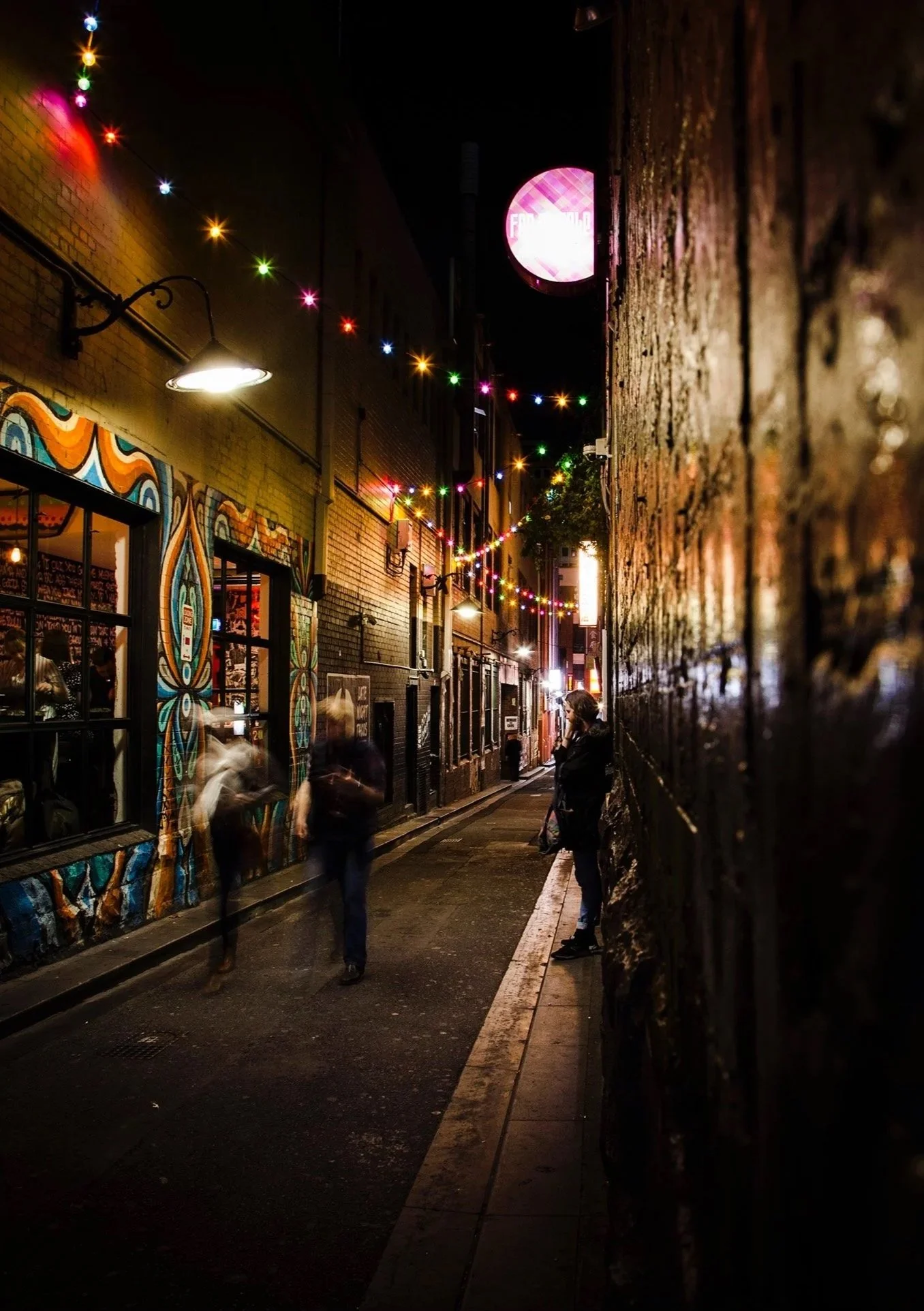 Melbourne, by night Melbourne, Vic Australia