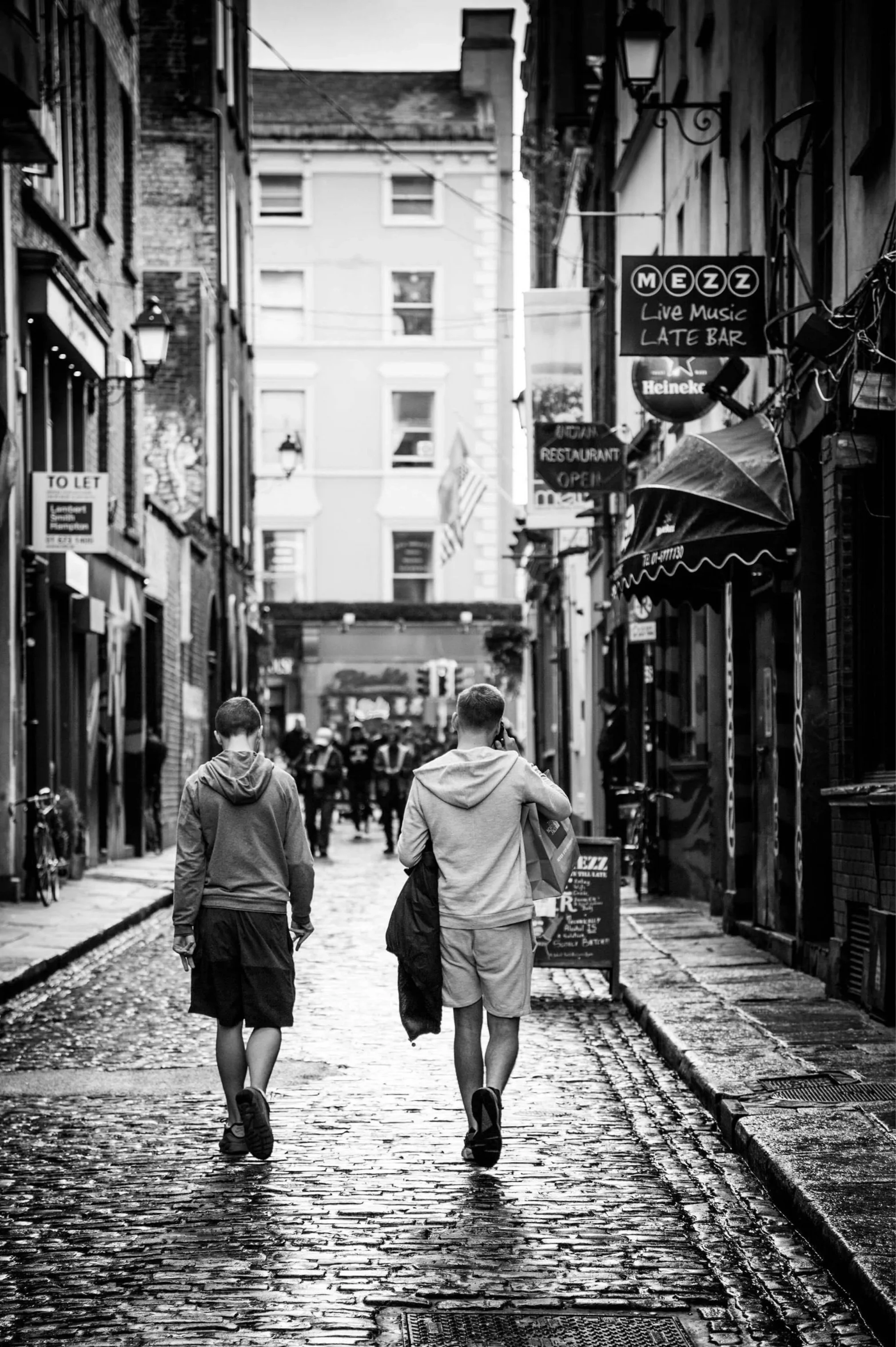 Temple Bar boys Temple Bar, Dublin, Ireland
