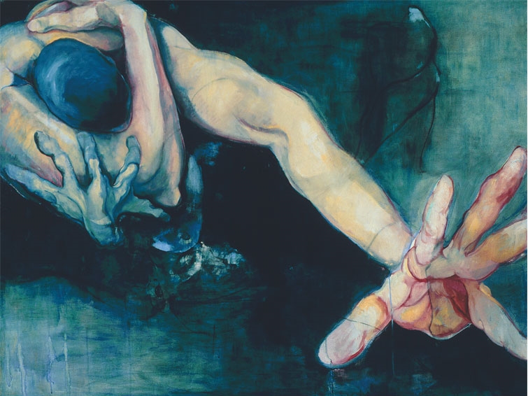 NARCISSUS: oil 48” x 64” 2002