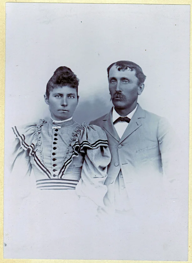 1876 MARTHA (RIGGS) STARK AND THOMAS BELL STARK